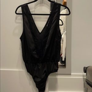 black bodysuit